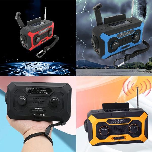 radio emergency 2000mah hand crank weather alert noaa/am/fm portable with led usb cell phone power charger
radio emergency 2000mah hand crank weather alert noaa/am/fm portable with led usb cell phone power charger