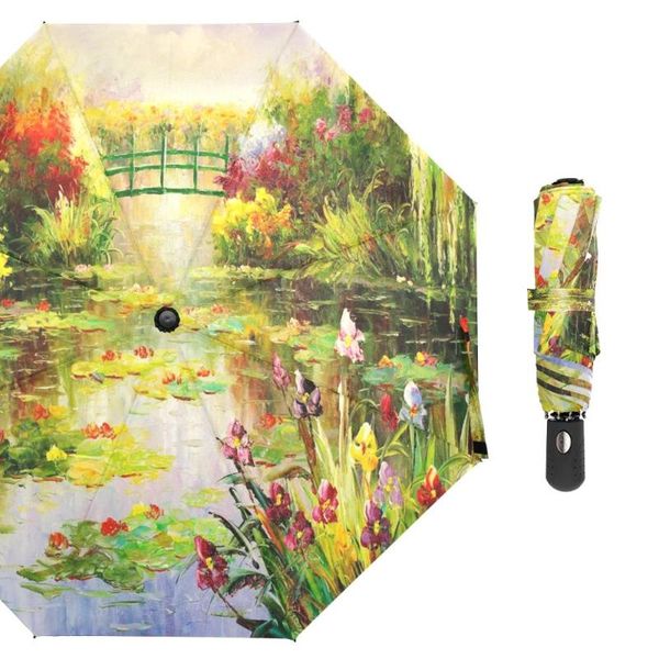 umbrellas claude monet oil painting umbrella fully automatic rain women three folding windproof for female
umbrellas claude monet oil painting umbrella fully automatic rain women three folding windproof for female