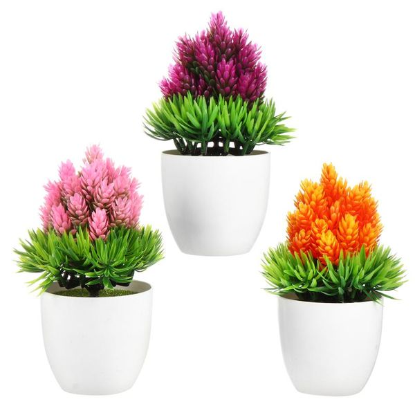 decorative flowers & wreaths 3pcs creative fake plant potted ornaments plastic desksimulation bonsai
decorative flowers & wreaths 3pcs creative fake plant potted ornaments plastic desksimulation bonsai