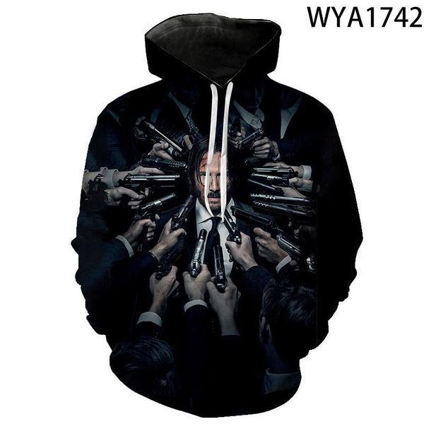 men's hoodies & sweatshirts 3d printed cool john wick men women children pullover fashion boy girl kids streetwear hoody, Black
men's hoodies & sweatshirts 3d printed cool john wick men women children pullover fashion boy girl kids streetwear hoody, Black