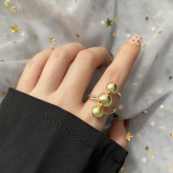 cluster rings iparam design punk metal charm ring statement minimalism ball finger 2021 fashion jewelry accessories gift, Golden;silver
cluster rings iparam design punk metal charm ring statement minimalism ball finger 2021 fashion jewelry accessories gift, Golden;silver