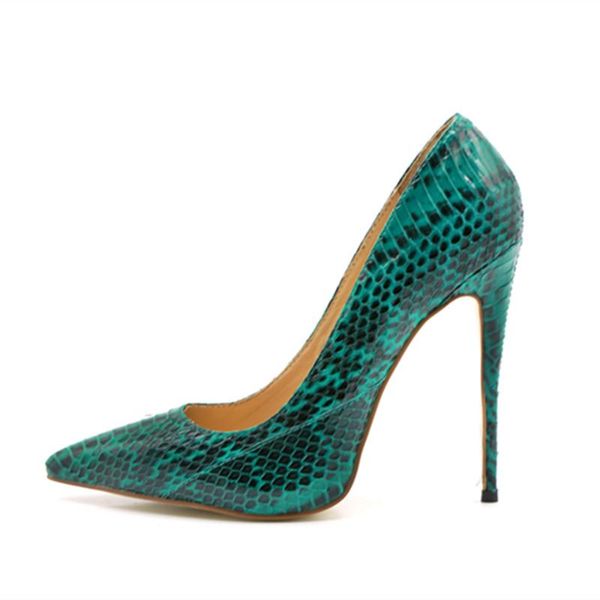 green high heels shoes 2021 new python pattern women shoes pumps stiletto heels club party wedding big size 43, Black
green high heels shoes 2021 new python pattern women shoes pumps stiletto heels club party wedding big size 43, Black