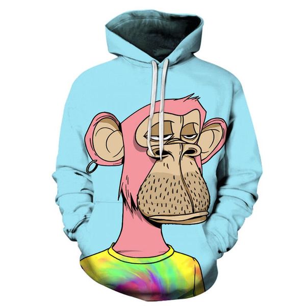men's hoodies & sweatshirts 3d printed harajuku bored ape men women oversized fashion anime streetwear hoodie kids hooded, Black
men's hoodies & sweatshirts 3d printed harajuku bored ape men women oversized fashion anime streetwear hoodie kids hooded, Black