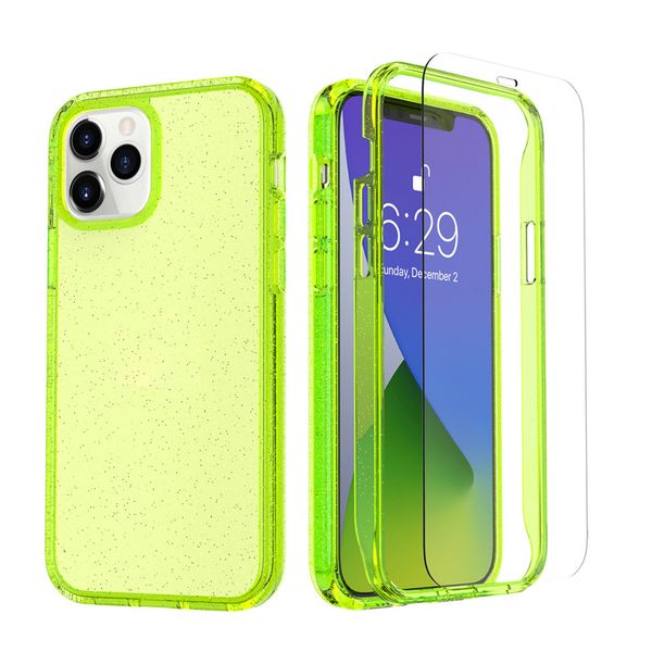 for iphone 12 case clear glitter 360 full body dual layer protective cover built-in screen phone case for iphone 12 pro max
for iphone 12 case clear glitter 360 full body dual layer protective cover built-in screen phone case for iphone 12 pro max