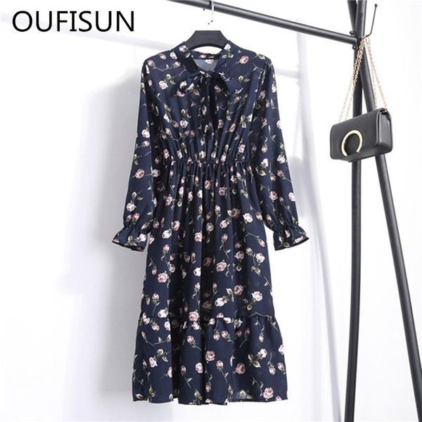 casual dresses oufisun elegant bow lace up empire slim party dress full sleeve ruffles maix women o-neck print 2021 summer, Black;gray
casual dresses oufisun elegant bow lace up empire slim party dress full sleeve ruffles maix women o-neck print 2021 summer, Black;gray
