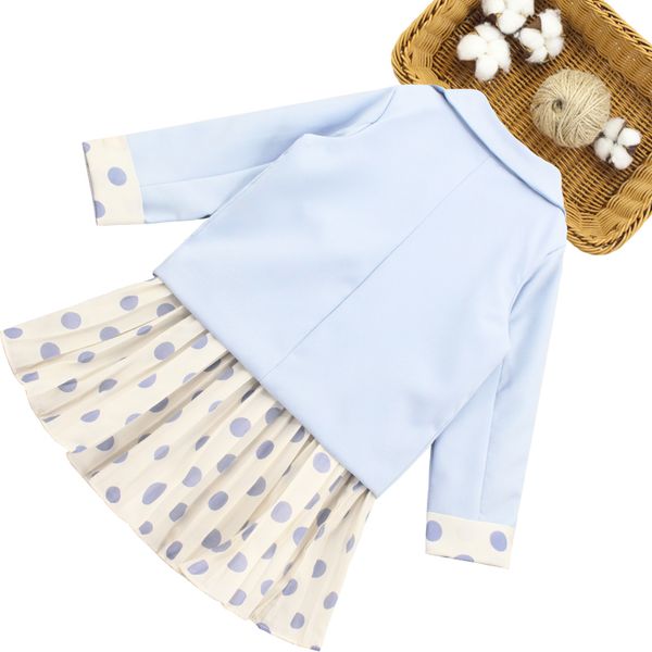 teen girls clothing jacket + dot dress girl clothes spring autumn tracksuit for girl casual style tracksuit kids, Blue;gray
teen girls clothing jacket + dot dress girl clothes spring autumn tracksuit for girl casual style tracksuit kids, Blue;gray