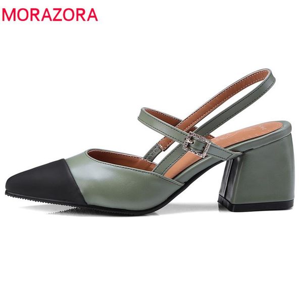 morazora 2021 new arrive spring summer women pumps splice color shallow single shoe med heels size 32-46 simple shoes woman, Black
morazora 2021 new arrive spring summer women pumps splice color shallow single shoe med heels size 32-46 simple shoes woman, Black