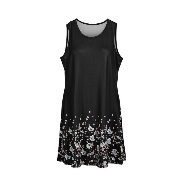 casual dresses fashion 2021 womens sleeveless vest black round neck floral print dress sundress, Black;gray
casual dresses fashion 2021 womens sleeveless vest black round neck floral print dress sundress, Black;gray
