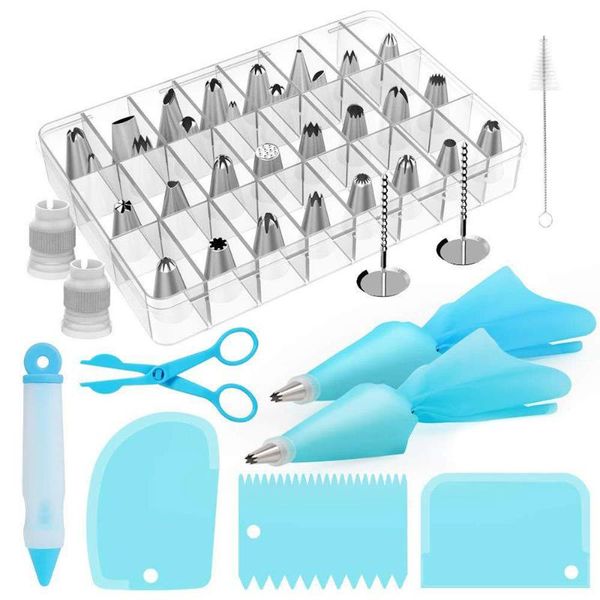 baking & pastry tools 42 pcs cake decorating supplies tips kits cookies mold chocolate cookie cutter fondant decoration set
baking & pastry tools 42 pcs cake decorating supplies tips kits cookies mold chocolate cookie cutter fondant decoration set