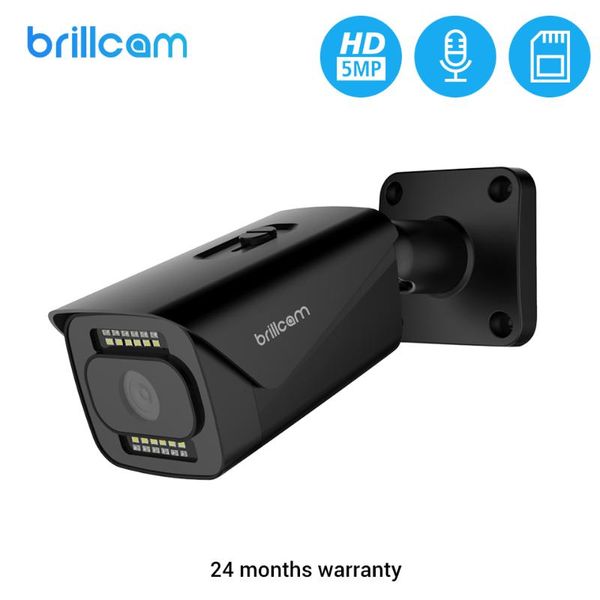 brillcam smart camera poe 5mp ip camera outdoor onvif full color night vision cctv security tf card slot built microphone
brillcam smart camera poe 5mp ip camera outdoor onvif full color night vision cctv security tf card slot built microphone