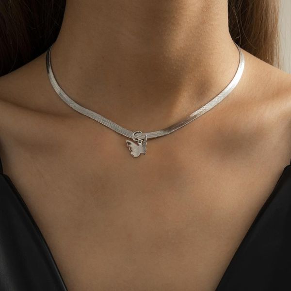 chokers women snake chain choker necklace 2021 trend charm butterfly pendant wedding gift clavicle chocker jewelry bff, Golden;silver
chokers women snake chain choker necklace 2021 trend charm butterfly pendant wedding gift clavicle chocker jewelry bff, Golden;silver