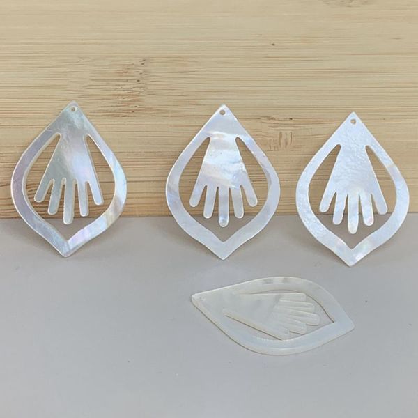 charms natural mother of pearl shell water drop palm shape pendant for jewelry making necklace earring materials, Bronze;silver
charms natural mother of pearl shell water drop palm shape pendant for jewelry making necklace earring materials, Bronze;silver