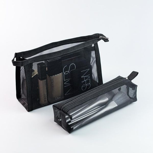 storage bags makeup brush travel case cosmetic toiletry bag organizer for men women beauty tools mesh black pouch wash accessories
storage bags makeup brush travel case cosmetic toiletry bag organizer for men women beauty tools mesh black pouch wash accessories