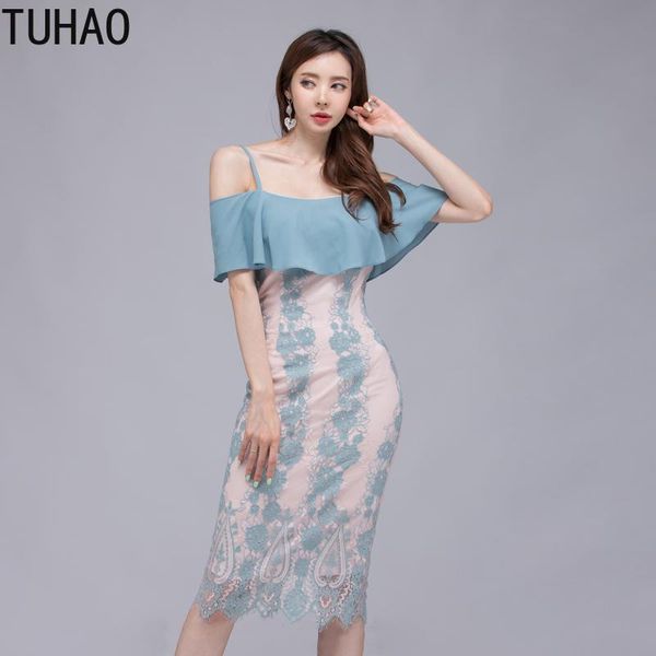 casual dresses tuhao runway fashion elegant party lace dress for women summer spaghetti strap strapless sleeveless high waist wm09, Black;gray
casual dresses tuhao runway fashion elegant party lace dress for women summer spaghetti strap strapless sleeveless high waist wm09, Black;gray