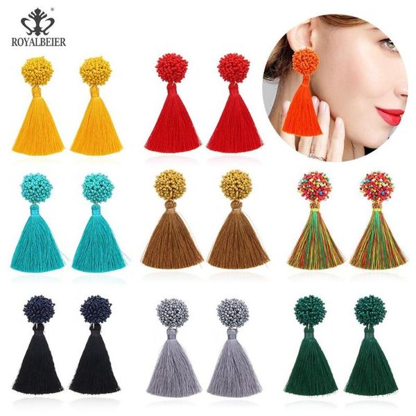 dangle & chandelier royalbeier fashion tassel earrings ladies retro beaded bohemian ethnic style jewelry, Silver
dangle & chandelier royalbeier fashion tassel earrings ladies retro beaded bohemian ethnic style jewelry, Silver