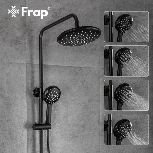 bathroom shower sets frap rainfall set showers for faucet black system mixer brass f2449-6
bathroom shower sets frap rainfall set showers for faucet black system mixer brass f2449-6