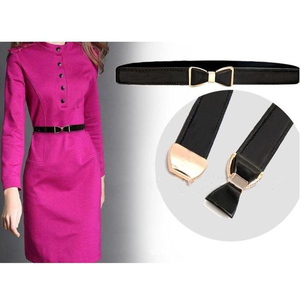 belts bow belt women cummerbunds with buckle thin elastic corset for dress pants apparel accessories cinturon mujer, Black;brown
belts bow belt women cummerbunds with buckle thin elastic corset for dress pants apparel accessories cinturon mujer, Black;brown