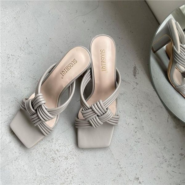 slippers 2021 women weave slides heel leisure summer outdoor beach flip flop ladies sandals, Black
slippers 2021 women weave slides heel leisure summer outdoor beach flip flop ladies sandals, Black