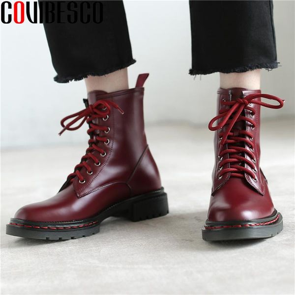 boots covibesco 2021 fashion women ankle autumn winter cross-tied low heels shoes woman concise genuine leather basic, Black
boots covibesco 2021 fashion women ankle autumn winter cross-tied low heels shoes woman concise genuine leather basic, Black