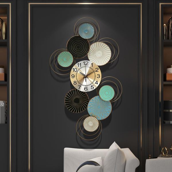 new large nordic fashion light luxury wall clock living room home creative wall watch mute net red decorative clock
new large nordic fashion light luxury wall clock living room home creative wall watch mute net red decorative clock