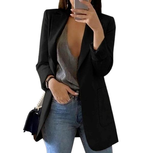women's suits & blazers oversized long women plus size solid cardigan spring sleeve slim notched casual jackets office lady work black, White;black
women's suits & blazers oversized long women plus size solid cardigan spring sleeve slim notched casual jackets office lady work black, White;black