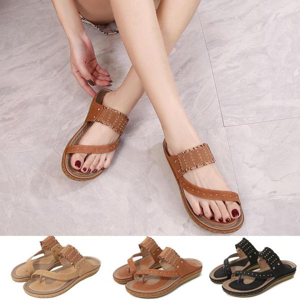 sandals summer women flip-flops vintage boho style flower slippers casual shoes zapatos mujer chaussure femme sandales, Black
sandals summer women flip-flops vintage boho style flower slippers casual shoes zapatos mujer chaussure femme sandales, Black