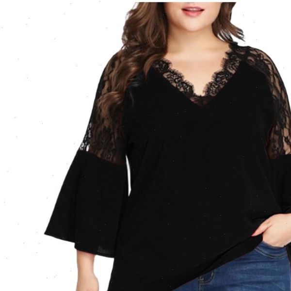 women shirts blusas femininas 2021 womens plus size clothes v neck ruffle sleeve lace shirt chiffon blouse camisa, White
women shirts blusas femininas 2021 womens plus size clothes v neck ruffle sleeve lace shirt chiffon blouse camisa, White