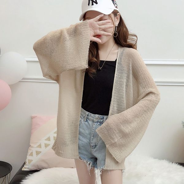 2021 new mohair cardigan women's summer spring thin long sleeve ladies sweater solid casual ffy knitted wear female cardigans d2bg, White;black
2021 new mohair cardigan women's summer spring thin long sleeve ladies sweater solid casual ffy knitted wear female cardigans d2bg, White;black