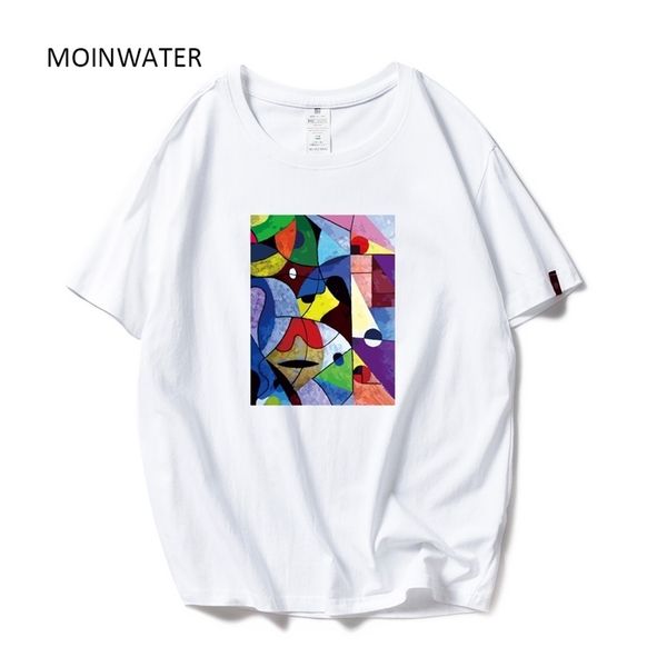 moinwater brand women colorful print t shirts white black cotton tees lady high street comfortable casual mt1978 210623
moinwater brand women colorful print t shirts white black cotton tees lady high street comfortable casual mt1978 210623