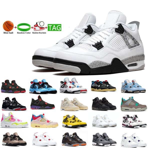 cement women men neon basketball shoes jumpman 4s color bred 4 sneakers trainers sports size 36-47
cement women men neon basketball shoes jumpman 4s color bred 4 sneakers trainers sports size 36-47