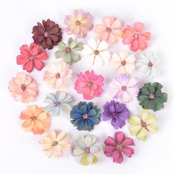 decorative flowers & wreaths 50pcs artificial flower head mini silk rose heads diy craft party wedding decoration
decorative flowers & wreaths 50pcs artificial flower head mini silk rose heads diy craft party wedding decoration