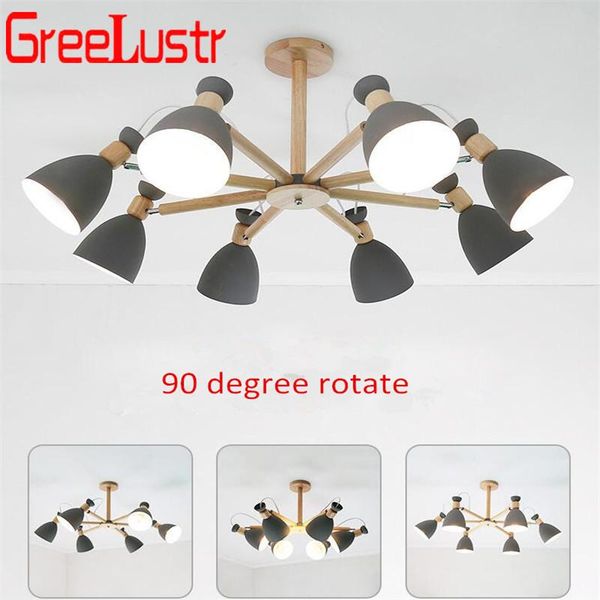 nordic arms adjustable wood ceiling lamp iron lampshade chandelier ceiling luminaire e27 lights lamparas kitchen light
nordic arms adjustable wood ceiling lamp iron lampshade chandelier ceiling luminaire e27 lights lamparas kitchen light