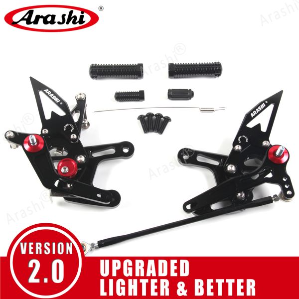 arashi ( version 2.0 ) adjustable rearsets footrests footpegs foot peg for kawasaki zx10r / zx1000 / zx1000j 2011 - 2015 2012 2013 2014
arashi ( version 2.0 ) adjustable rearsets footrests footpegs foot peg for kawasaki zx10r / zx1000 / zx1000j 2011 - 2015 2012 2013 2014