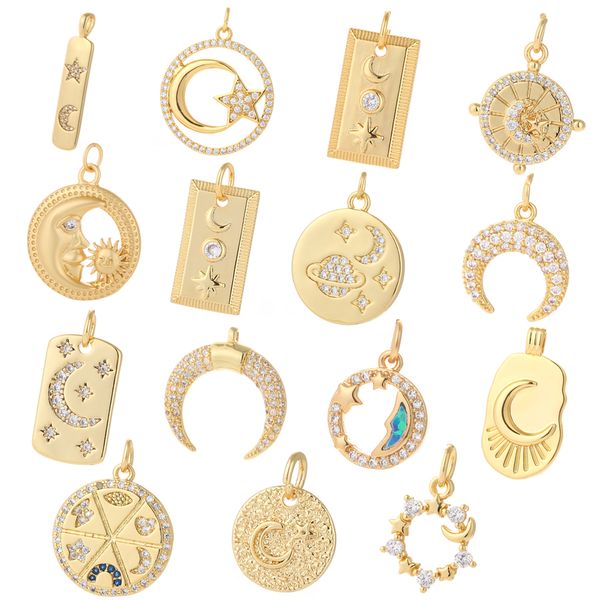 moon pendant charms for jewelry making charm moon star sun designer jewelry charms for earrings necklace bracelet gold copper, Bronze;silver
moon pendant charms for jewelry making charm moon star sun designer jewelry charms for earrings necklace bracelet gold copper, Bronze;silver