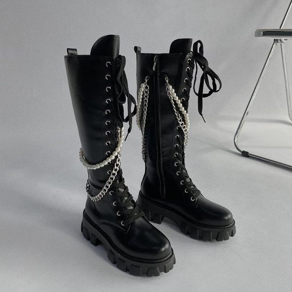 boots flat platform women's rubber shoes rain clogs med pu hoof heels basic h, Black
boots flat platform women's rubber shoes rain clogs med pu hoof heels basic h, Black