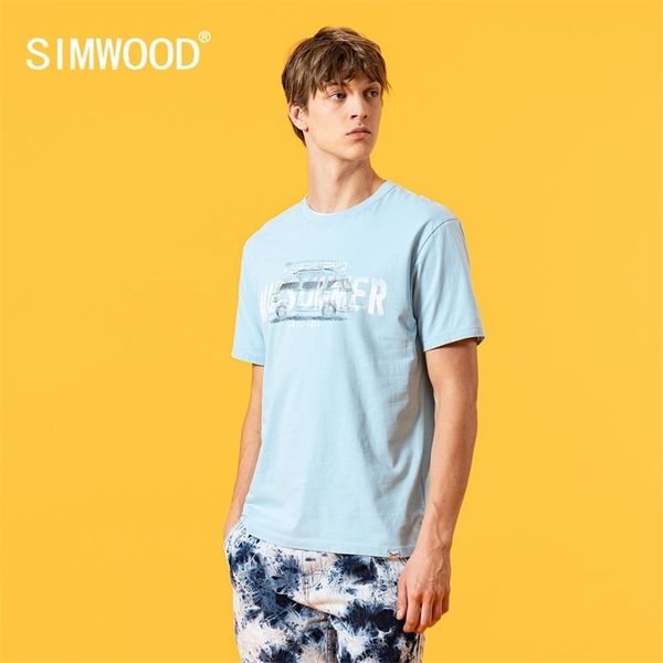 simwood 2021 summer new t-shirt men fashion bus letter print tees 100% cotton breathable tshirt sj120540 210317, White;black
simwood 2021 summer new t-shirt men fashion bus letter print tees 100% cotton breathable tshirt sj120540 210317, White;black