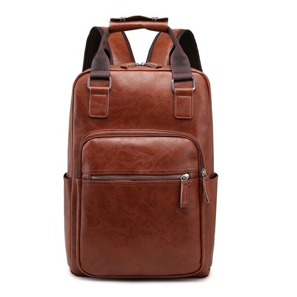 backpack waterproof and scratch-resistant pu retro men's business simple atmosphere portable
backpack waterproof and scratch-resistant pu retro men's business simple atmosphere portable