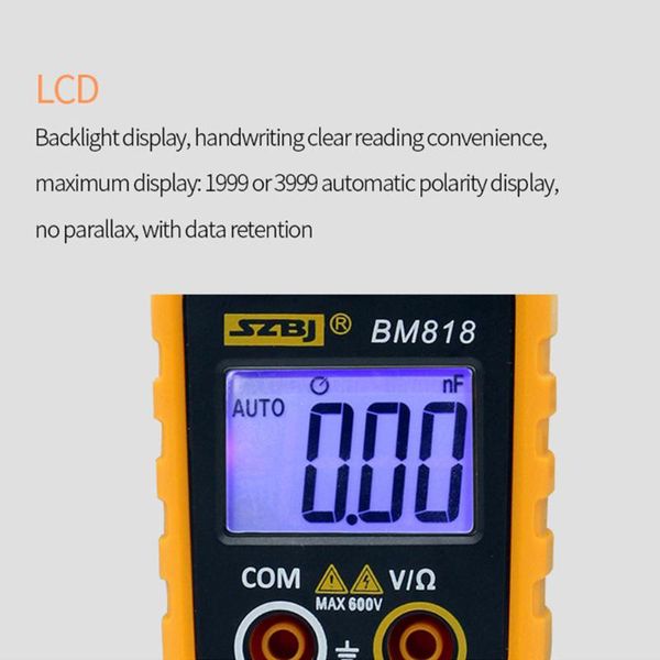 multimeters clamp meter multifunctional large capacitance digital display easy operate auto range high accuracy measurement multimeter
multimeters clamp meter multifunctional large capacitance digital display easy operate auto range high accuracy measurement multimeter