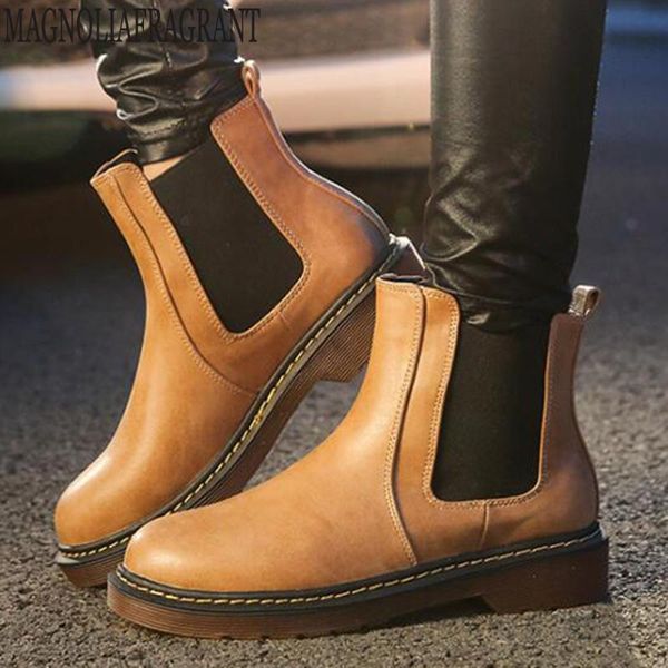 boots autumn women elastic band ankle woman british leisure women's leather winter short plush boot botines mujer 2021 y19, Black
boots autumn women elastic band ankle woman british leisure women's leather winter short plush boot botines mujer 2021 y19, Black