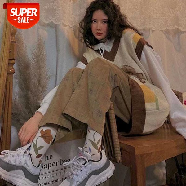 new three-piece retro loose long sweater vest + hoodies + wide-leg casual pants female students spring and autumn clothes japane #mz1j, White
new three-piece retro loose long sweater vest + hoodies + wide-leg casual pants female students spring and autumn clothes japane #mz1j, White
