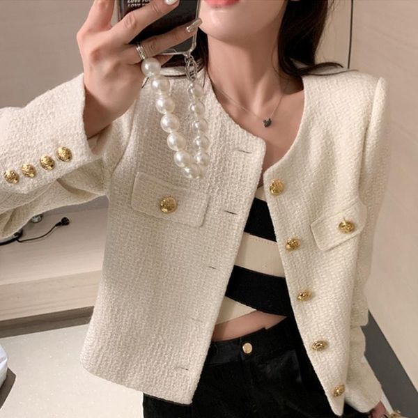 women's jackets 2021 women's short coat shows the goddess temperament gentle fragrant rice cake long-sleeved top, Black;brown
women's jackets 2021 women's short coat shows the goddess temperament gentle fragrant rice cake long-sleeved top, Black;brown
