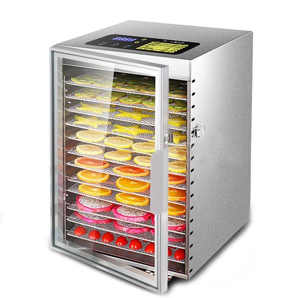 12 trays dehydrators dryer fruit drying machine dehydrator for vegetables meat pet snacks stainless steel eu/uk 800w 220v
12 trays dehydrators dryer fruit drying machine dehydrator for vegetables meat pet snacks stainless steel eu/uk 800w 220v