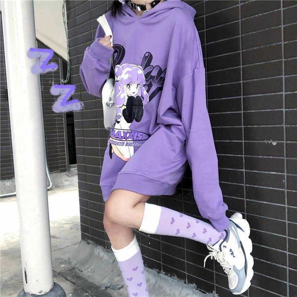 women hoodie hooded sweatshirt female korean style trendy loose student bf college japanese long-sleeved thin jacket 210526, Black
women hoodie hooded sweatshirt female korean style trendy loose student bf college japanese long-sleeved thin jacket 210526, Black