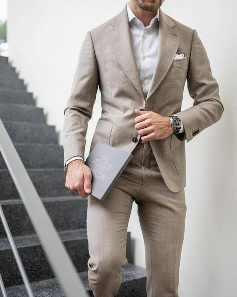 men's suits & blazers (jacket+pants) fashion clasic menswear khaki slim fit notch lapel wedding man suit 2 piece formal blazer custom m, White;black
men's suits & blazers (jacket+pants) fashion clasic menswear khaki slim fit notch lapel wedding man suit 2 piece formal blazer custom m, White;black