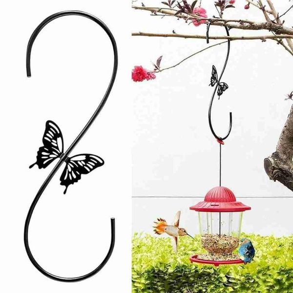 hooks & rails 1pc black decorative hook for outdoor metal butterfly bird feeder multi-purpose patio type s decoration tool
hooks & rails 1pc black decorative hook for outdoor metal butterfly bird feeder multi-purpose patio type s decoration tool