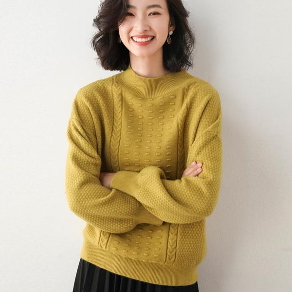 women's sweaters adishree 2021 woman winter 100% cashmere and autumn knitted pullovers warm female thickening turtleneck, White;black
women's sweaters adishree 2021 woman winter 100% cashmere and autumn knitted pullovers warm female thickening turtleneck, White;black