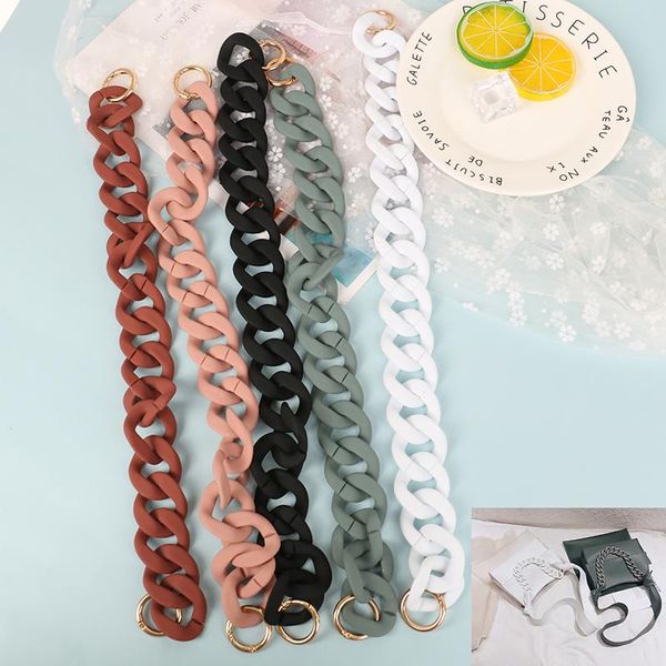 bag parts & accessories fashion colorful diy detachable acrylic chain handle fish bone plastic strap shoulder bags for women 30cm/41cm, Black
bag parts & accessories fashion colorful diy detachable acrylic chain handle fish bone plastic strap shoulder bags for women 30cm/41cm, Black