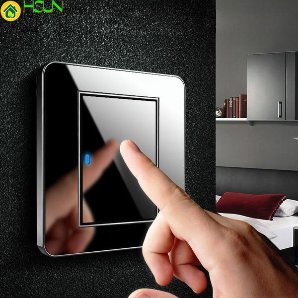 smart home control type 86 black mirror switch household wall tv computer socket led light- point 1 2 3 4 gang way eu usb
smart home control type 86 black mirror switch household wall tv computer socket led light- point 1 2 3 4 gang way eu usb