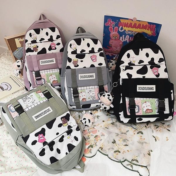school bags kawaii women backpack nylon for teenager girls cute bookbag 2021
school bags kawaii women backpack nylon for teenager girls cute bookbag 2021