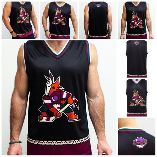 arizona coyote retro alternate hockey vest black customize any number and name hocke jersey
arizona coyote retro alternate hockey vest black customize any number and name hocke jersey
